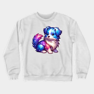 Cute Colorful Puppy for Puppy Lover Dog Lover Crewneck Sweatshirt